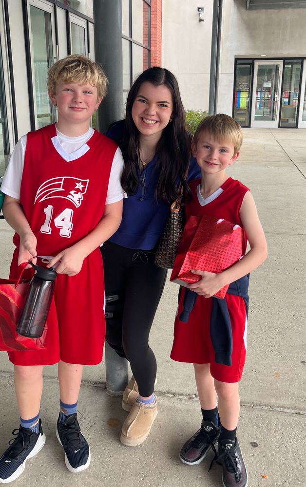 Grace Morrison with my sons