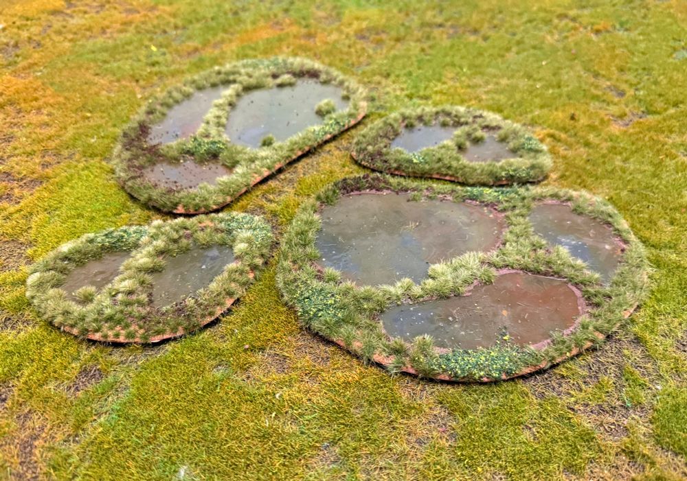 Swamp terrain 15mm for wargaming 