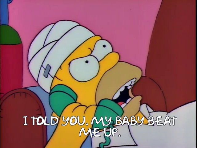 Yet another Simpsons screen grab on Bluesky