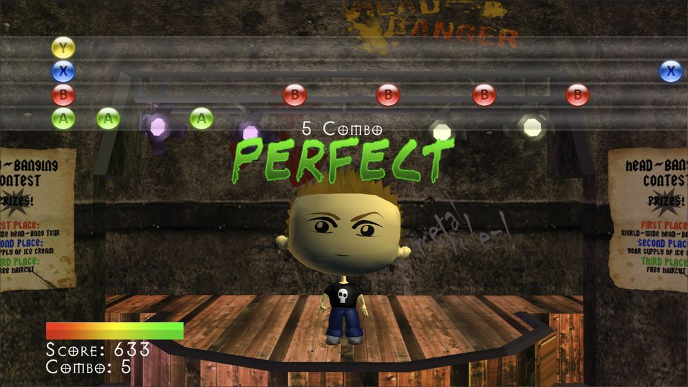 Screenshot of Head Banger for Xbox One and PC