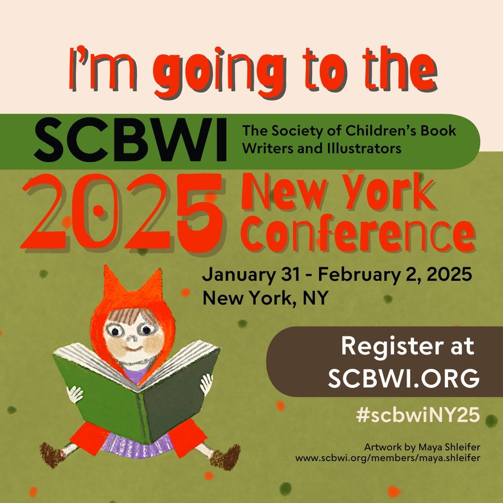 I'm going to the scbwi 2025 New York conference Jan 31-feb 2