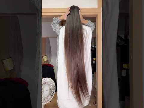 髪をバスタオルで止めるやつ、スーパーロングはどうする？