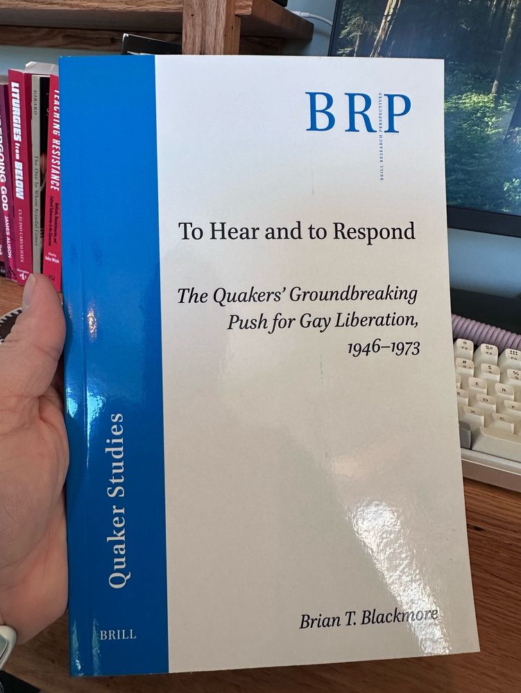 A picture of the cover of the Brian Blackmore’s book, To Hear and Respond.
