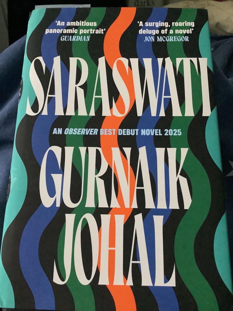 Cover of ‘Saraswati’ by Gurnaik Johal.