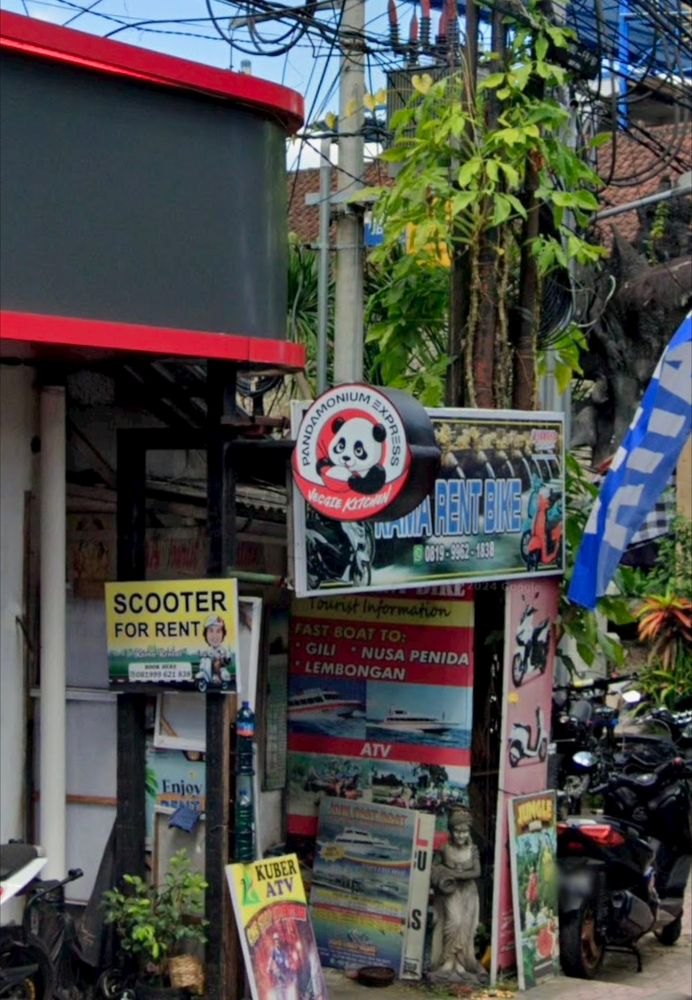 Pandamonium Express, Ubud, Bali