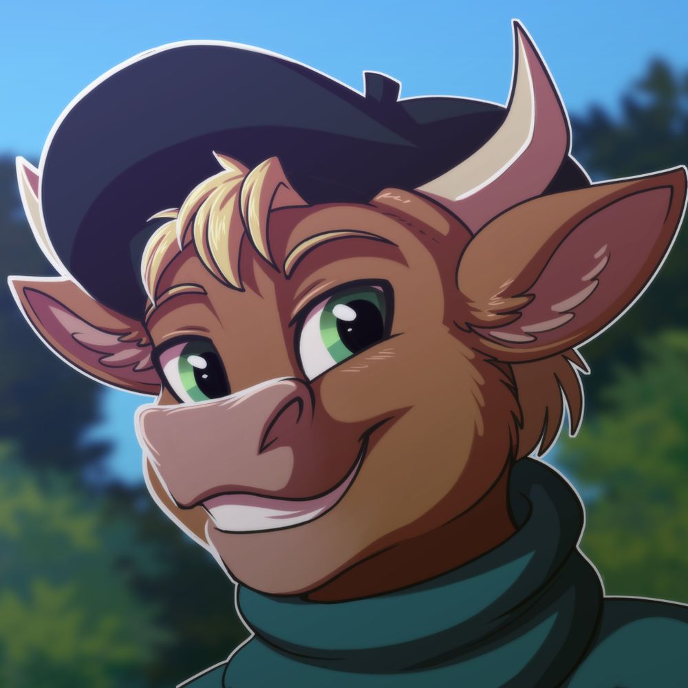 Highland cattle smiling at you