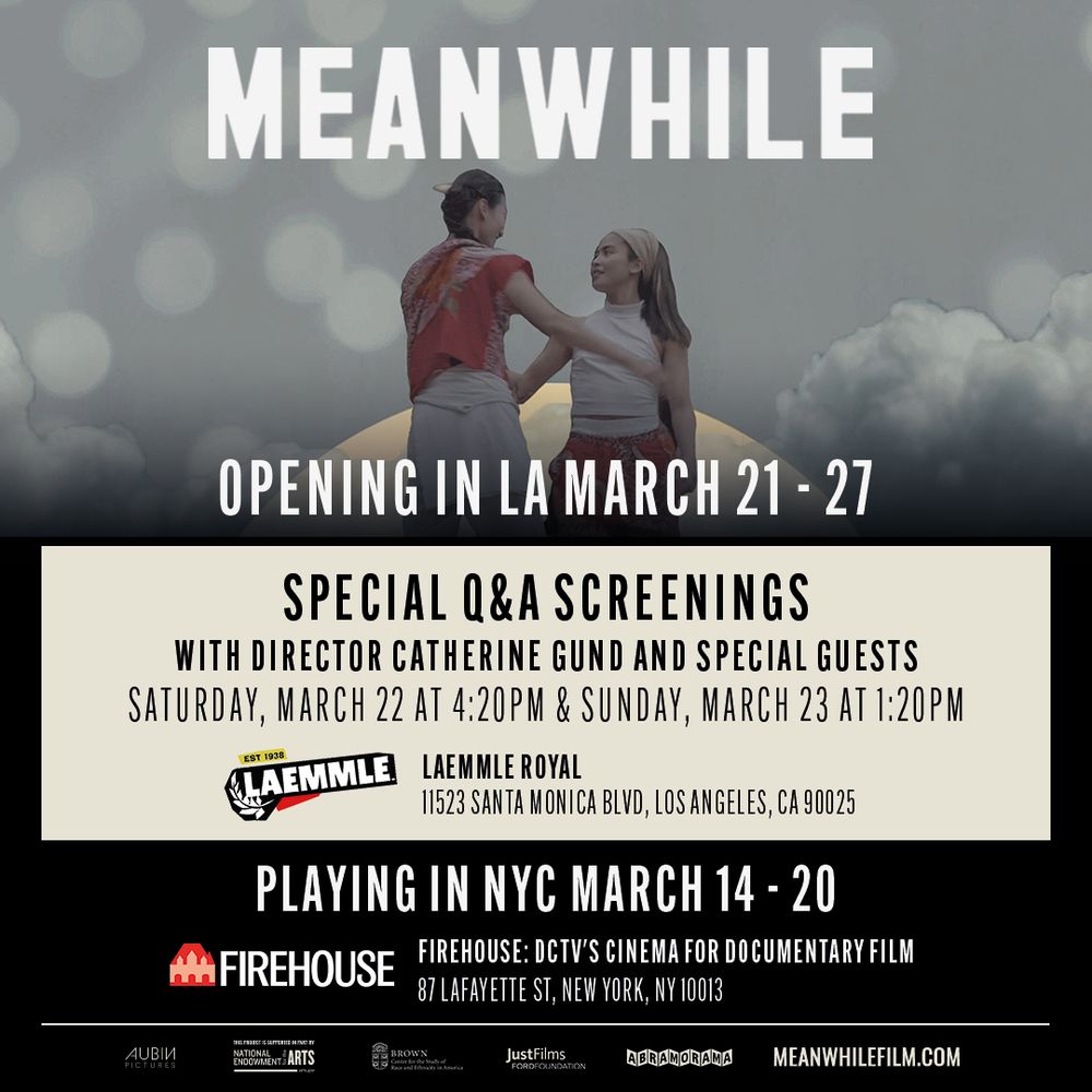 MEANWHILE the film opens in LA March 21-27