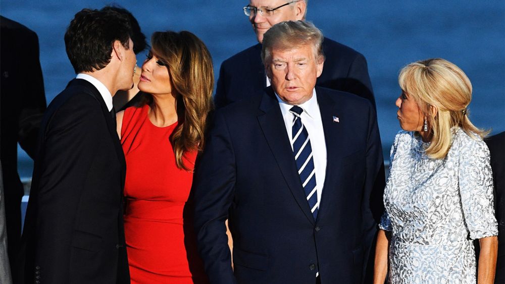 Trudeau does quite well without it. 