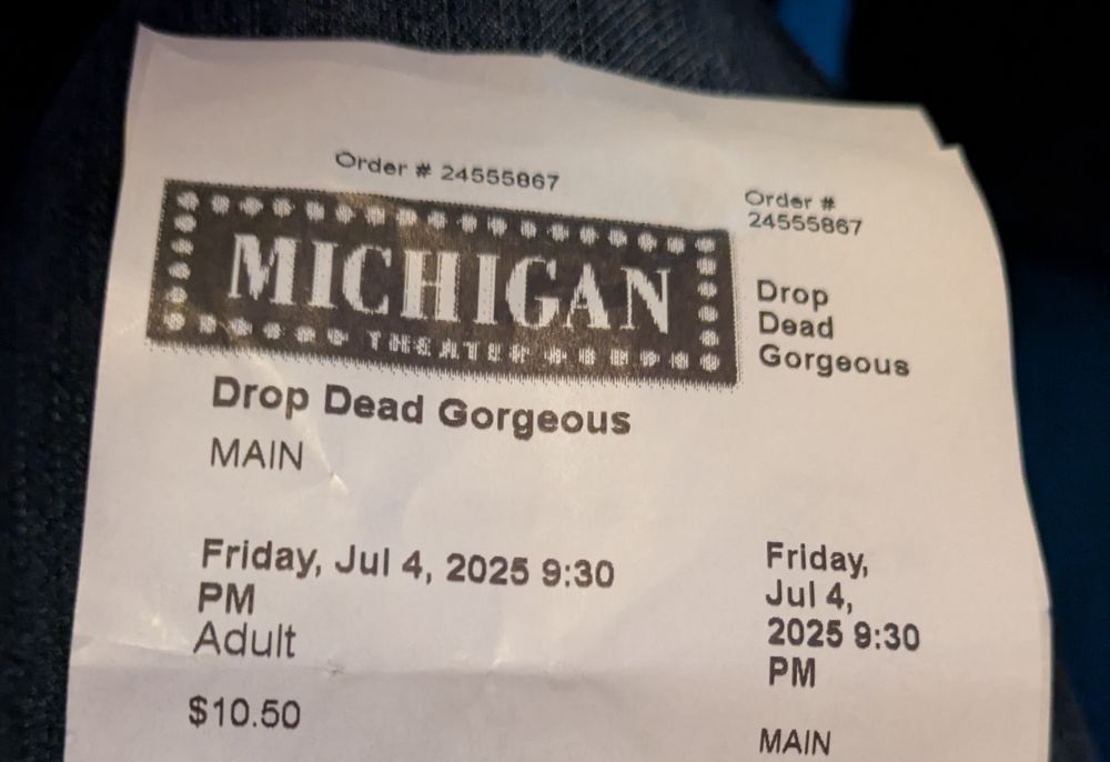 Tickets for the Michigan Theater screening of Drop Dead Gorgeous.