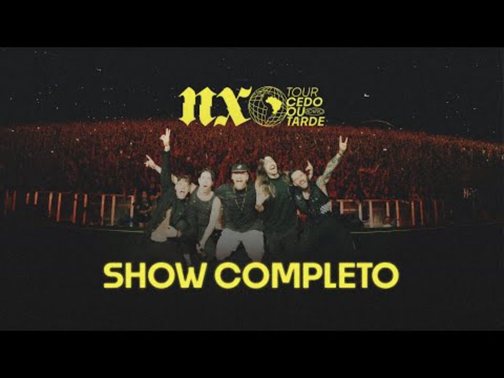 NX Zero - DVD Completo (Tour Cedo ou Tarde Ao Vivo)