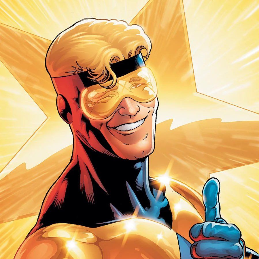 DC comics character Booster Gold