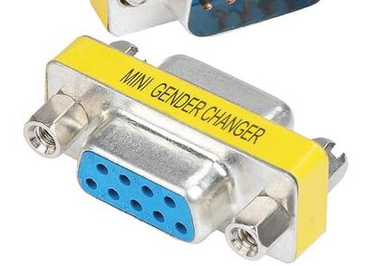 DB9 gender changer