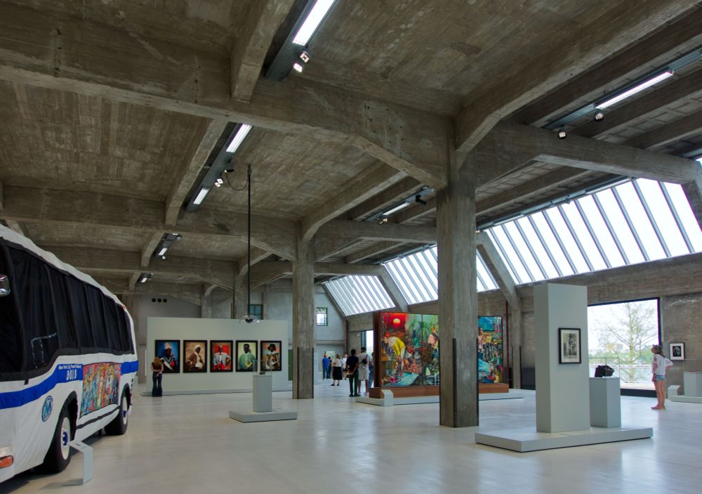 Eerste verdieping (binnen) van het migratiemuseum