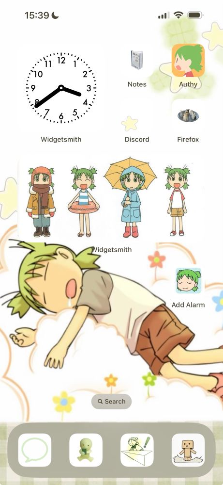 screenshot of my home screen