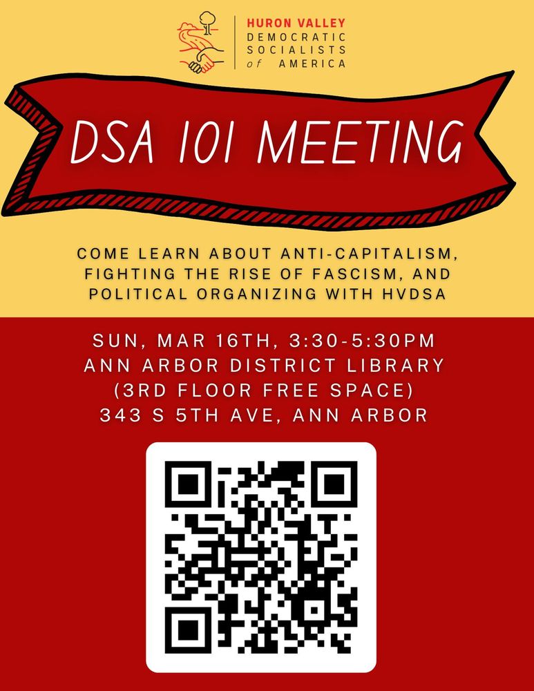 DSA 101, happening March 16th from 3:30-5:30pm, at AADL's 3rd floor free space(343 S 5th Ave, Ann Arbor, 48104)