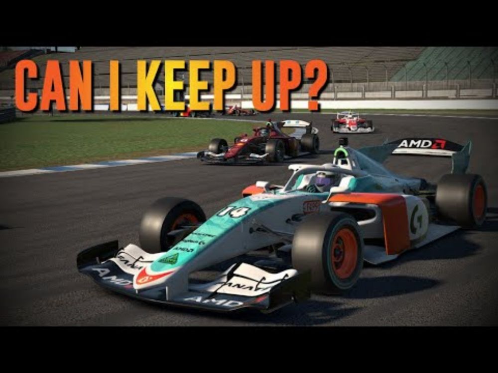Surfing with the aliens - VR iRacing - Super Formula @ Motegi (no comms)