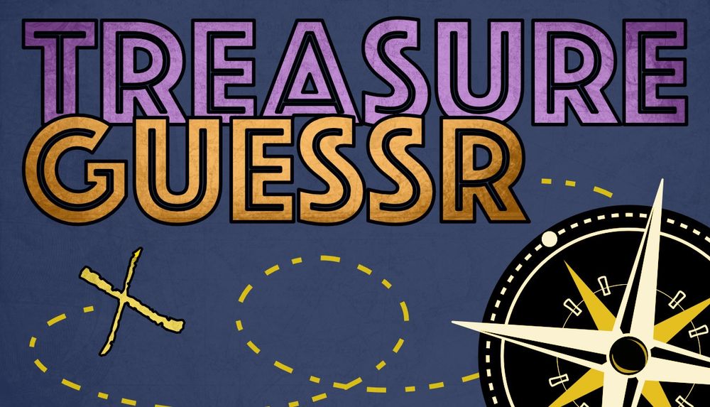 Logo of the game Treasure Guessr 