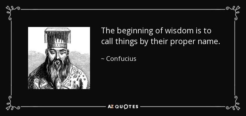 Quote, as above with image of Confucius