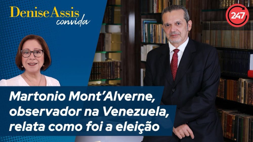 Denise Assis convida - Martonio Mont’Alverne, observador na Venezuela, relata como foi a eleição