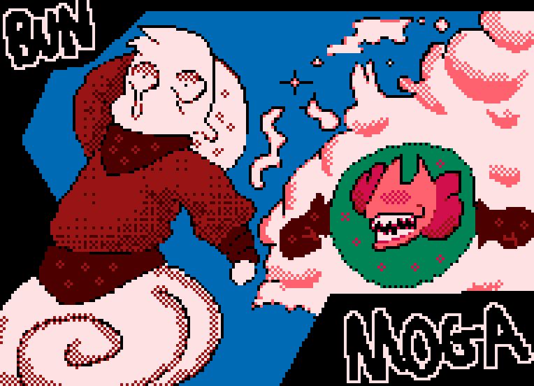 OCs are Bun and Moga who belong to Krustin