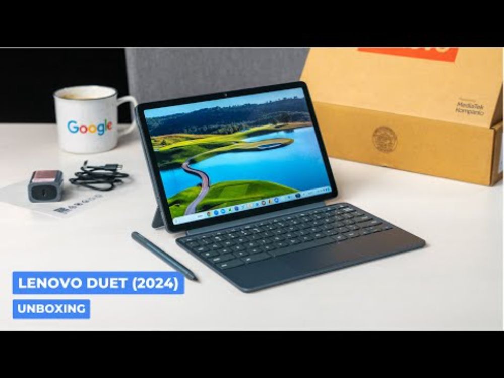 Lenovo Chromebook Duet 11" (2024) Unboxing