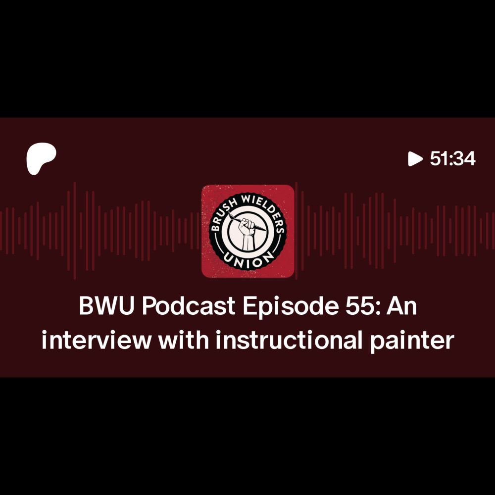 BWU Podcast Episode 55: An interview with instructional painter Jamie Daggers! | Brush Wielders Unio...