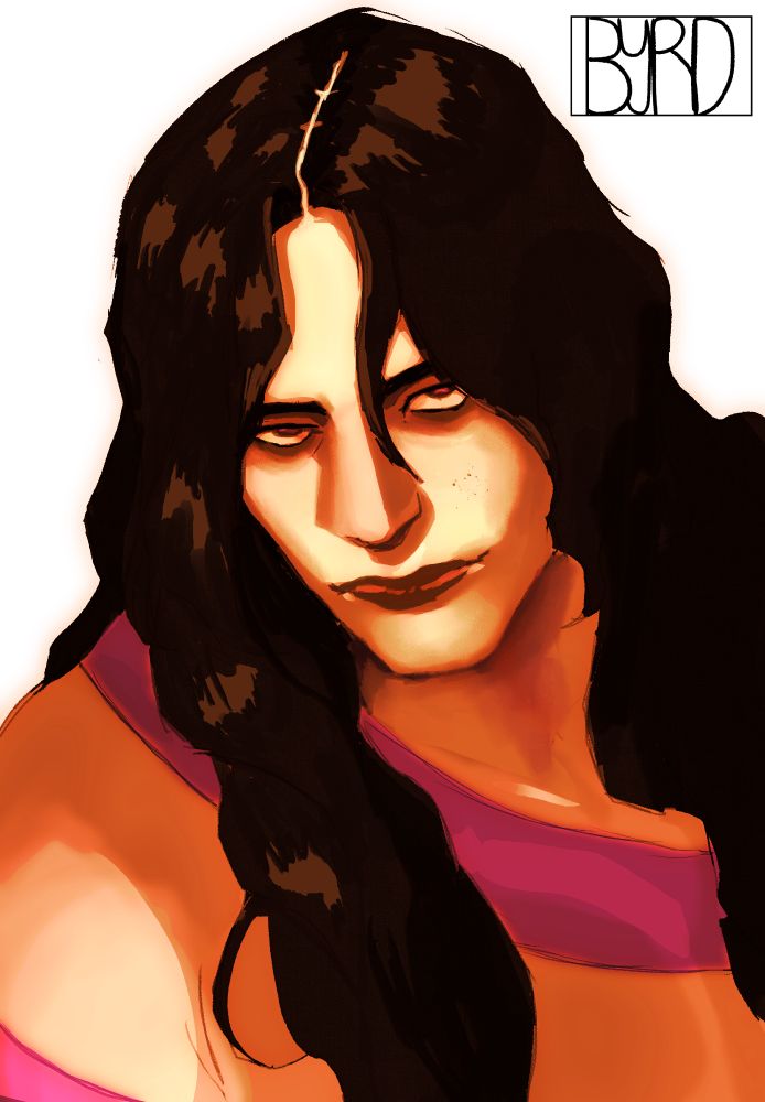 Vega glaring at the viewer