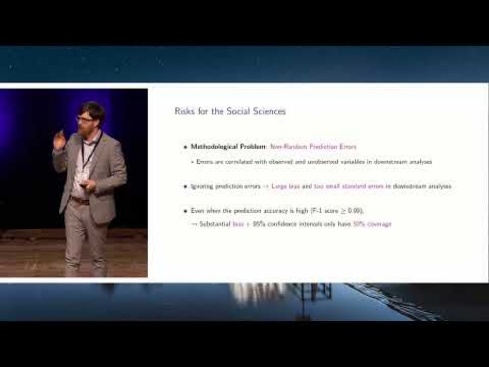 Brandon Stewart: Design-Based Supervised Learning — IC2S2 2025 Keynote
