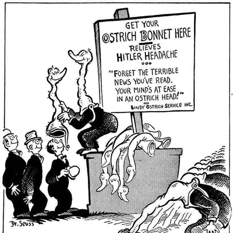 Why do you think so many Americans still have their heads in the sand about what is happening here? Why are so many willfully ignorant or just apathetic and ...