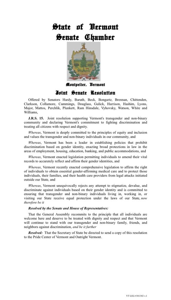Image of Vermont J.R.S. 15 which can be retrieved at the link within this post