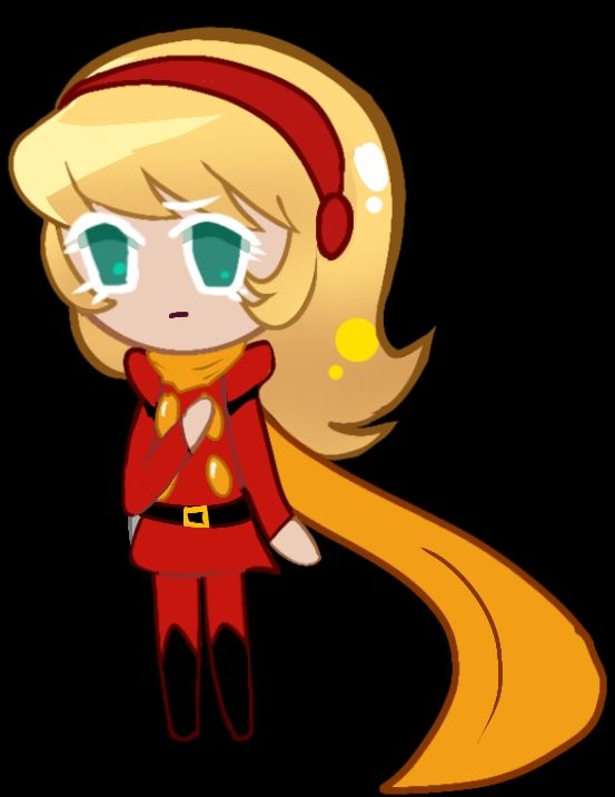 francoise arnoul drawn as a cookie from cookie run kingdom