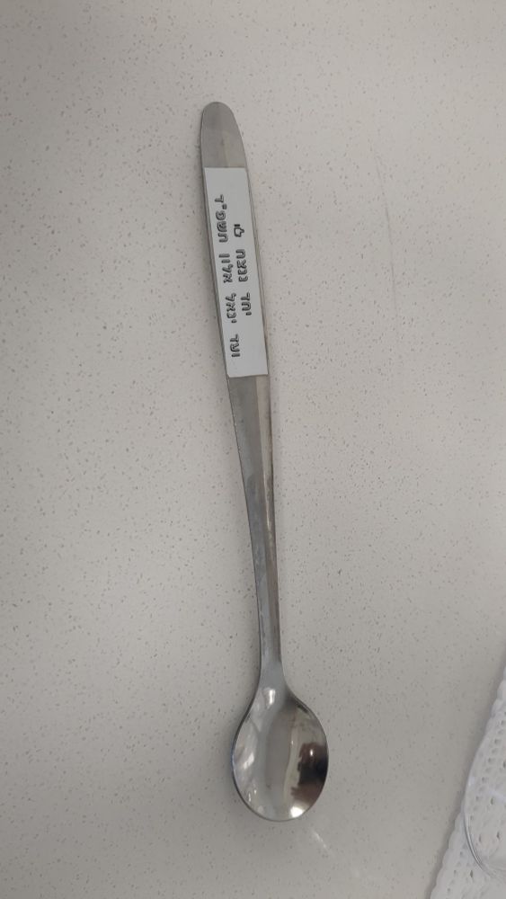 כפית שכתוב עליה - יחד ננצח 👍