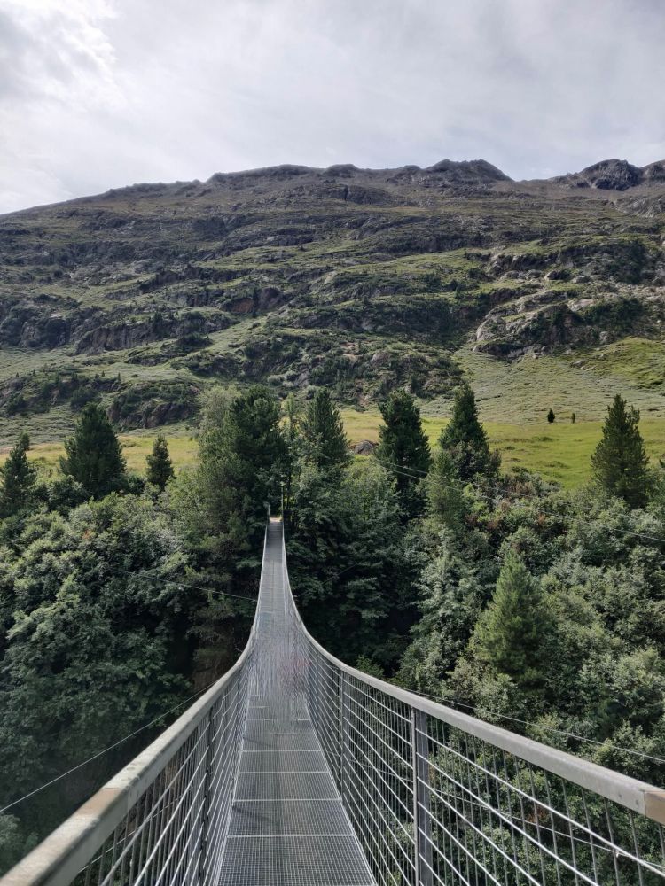 De langste hangbrug  in Duitsland (Harz).