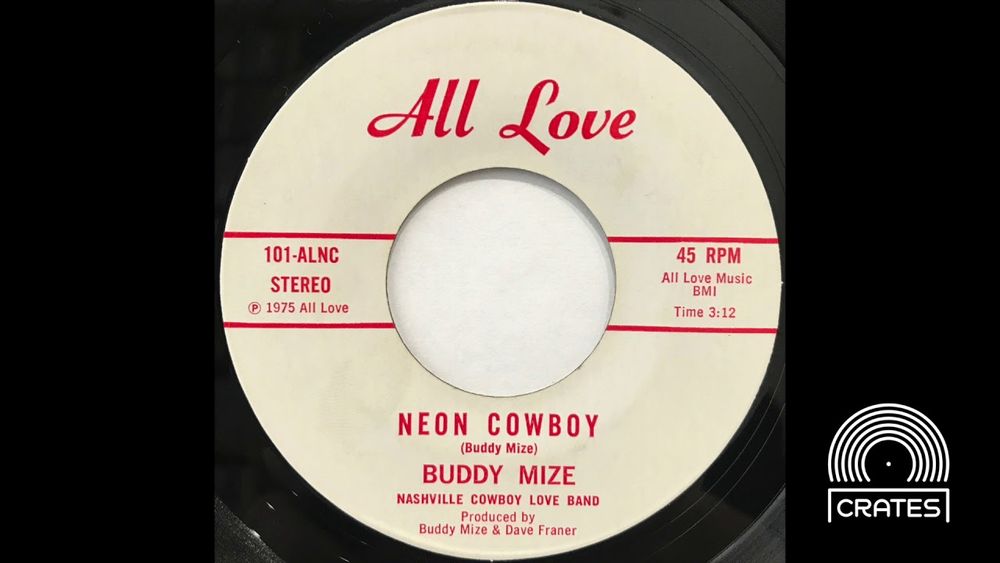 Buddy Mize - Neon Cowboy [Nashville, Country-Synth](1975)