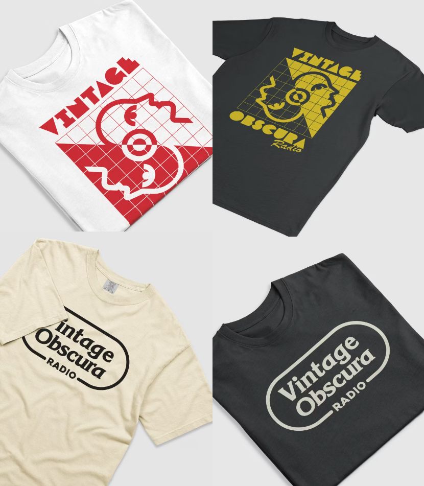 Vintage Obscura Radio T shirts