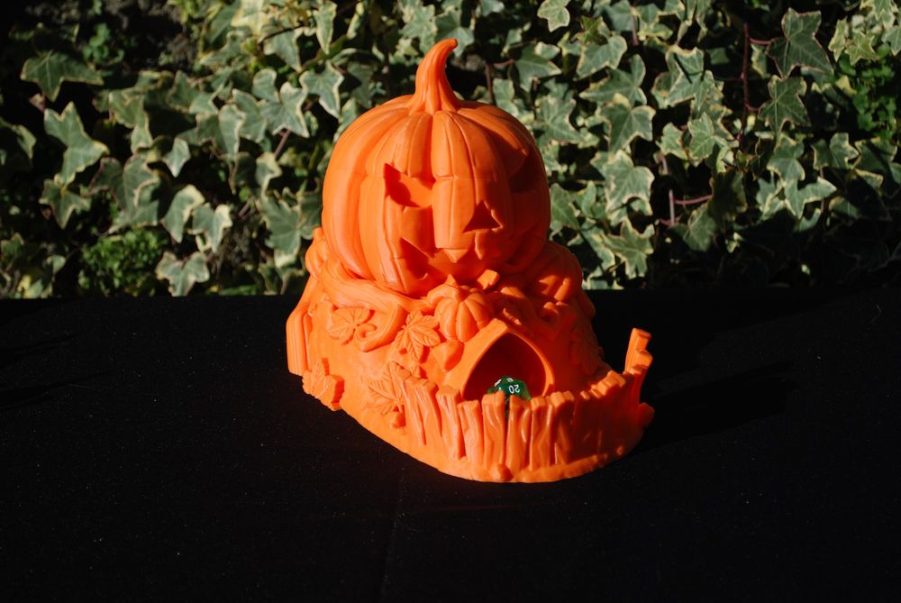 pumpkin dice tower