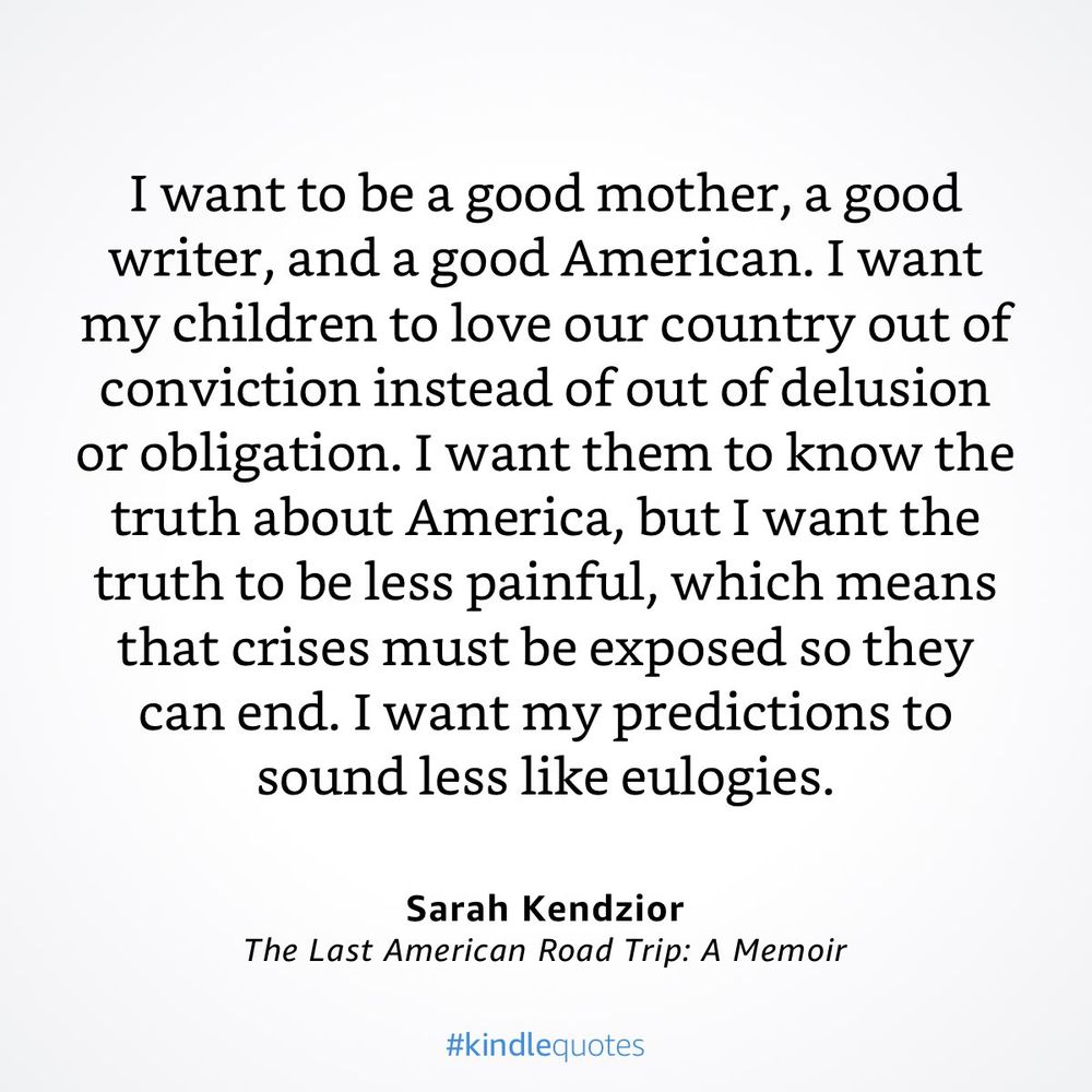 quote from THE LAST AMERICAN ROAD TRIP book