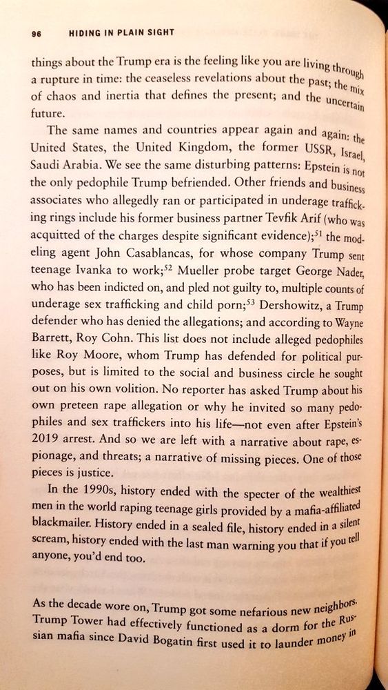 an excerpt from the book HIDING IN PLAIN SIGHT on trump and pedophile friends
