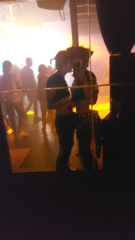 Me on the left my boyfriend on the right