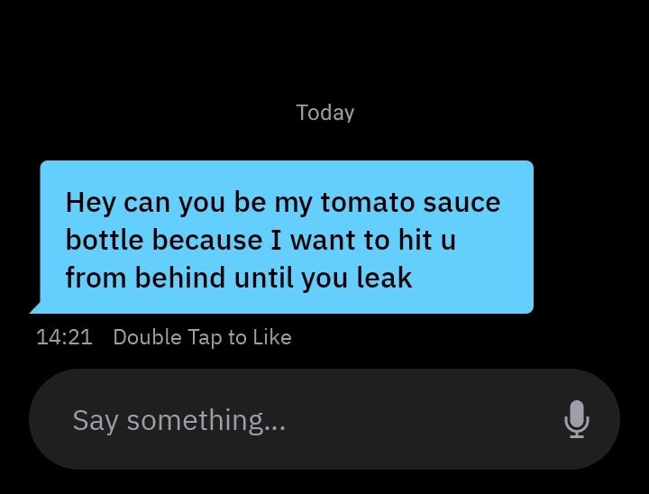 Grindr pick up line
