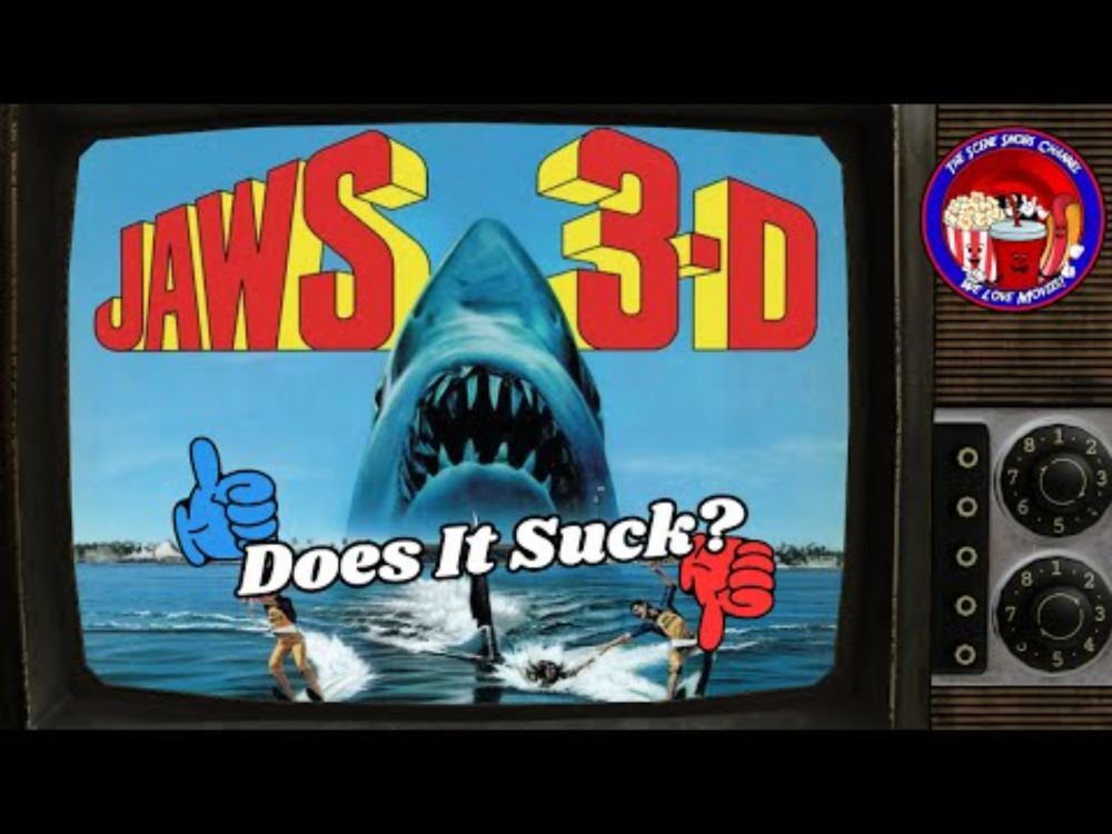 DOES IT SUCK? – Jaws 3 (1983) | 3D Sharks, Camp & Chaos
