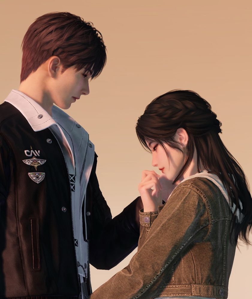 caleb and mc from love and deepspace