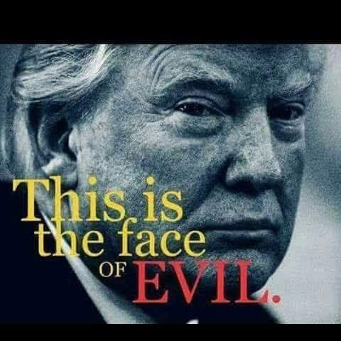 This is
the face
of 
EVIL 