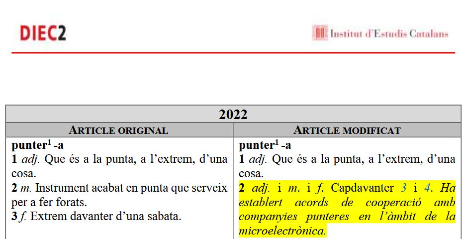 diec, punter = capdavanter