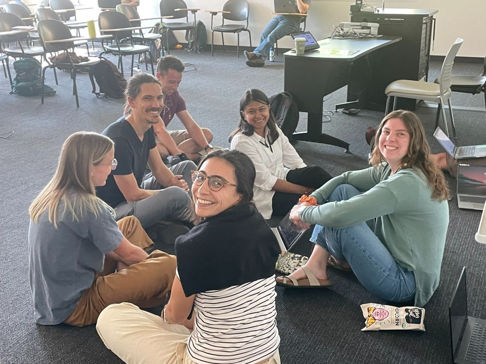 Participants for the 6-day immersive Earth Surface Processes Institute (ESPIn) in Boulder Colorado, 2024