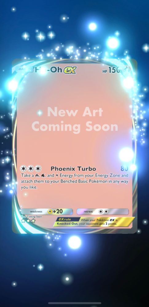 ho-oh card without art
