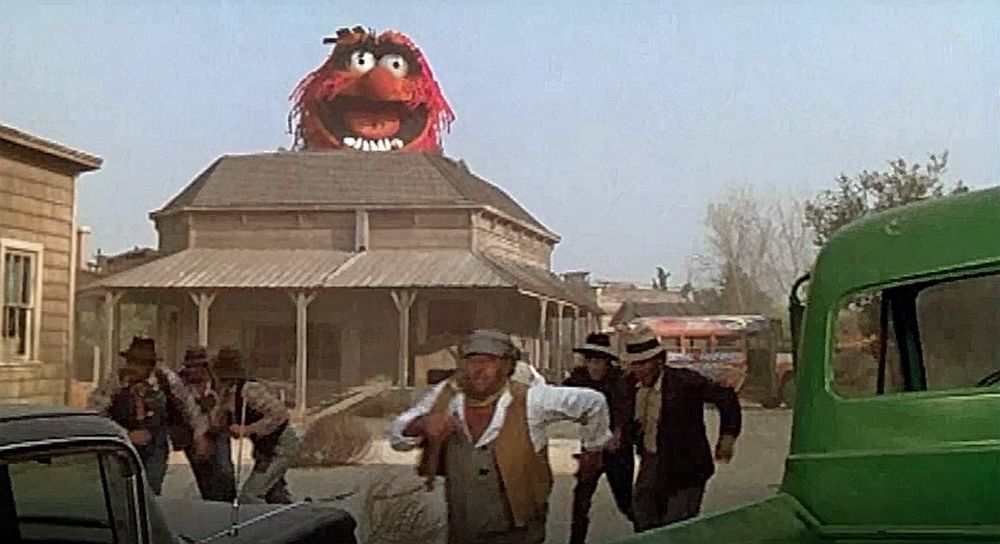 History shows again and again
How nature points out the folly of man…

Animal from the Muppet movie