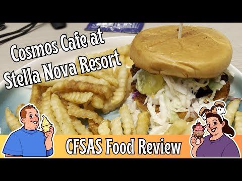 Cosmos Cafe Food Review at Universal Stella Nova Resort