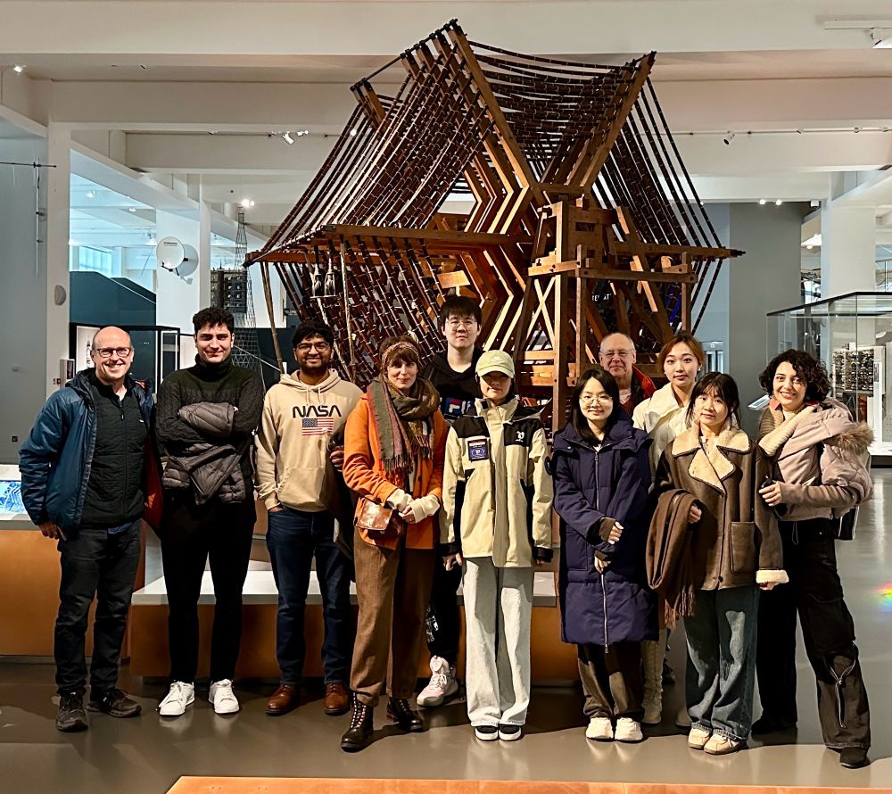 2024 MSc Connected Environments students at Science Museum London - Information Age exhibit. 