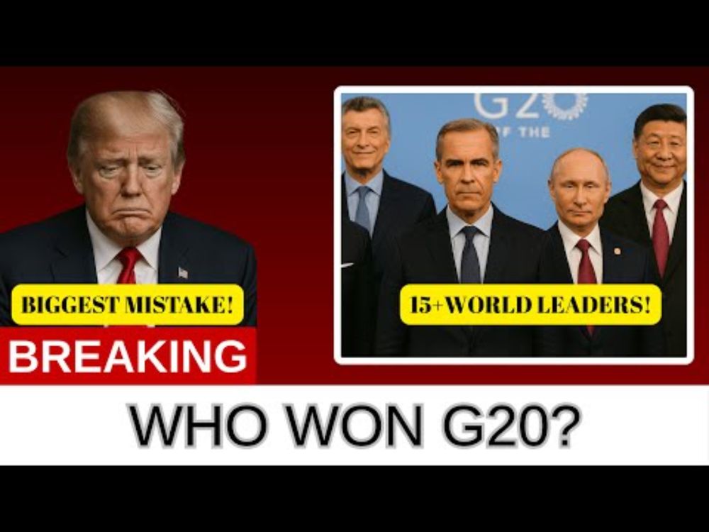 Trump Boycotted G20, Canada Conquered the World!